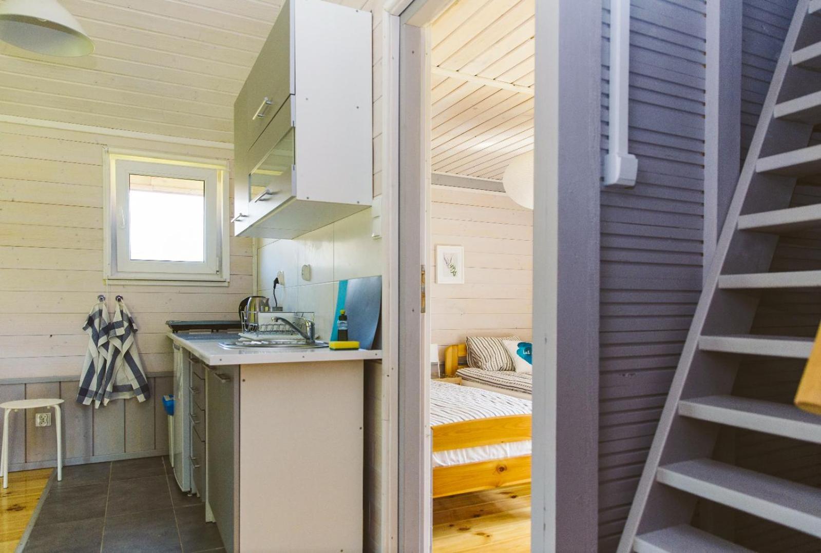 Surf Domki Habenda Z Sauna Ogrodowa Sarbsk Kültér fotó